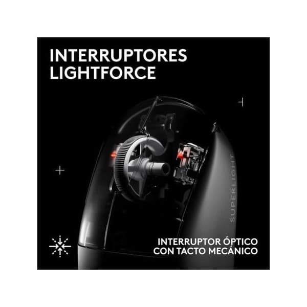 Logitech Pro X Superlight 2 Trådlös Mus 44000 DPI 5 Knappar 60g Vit