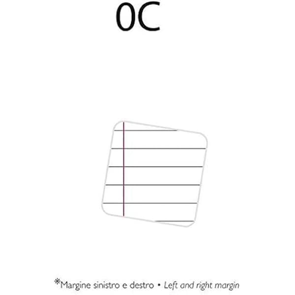 Cahier - PIGNA - Maxi A4 randig 0C - 80 ark - Blandat