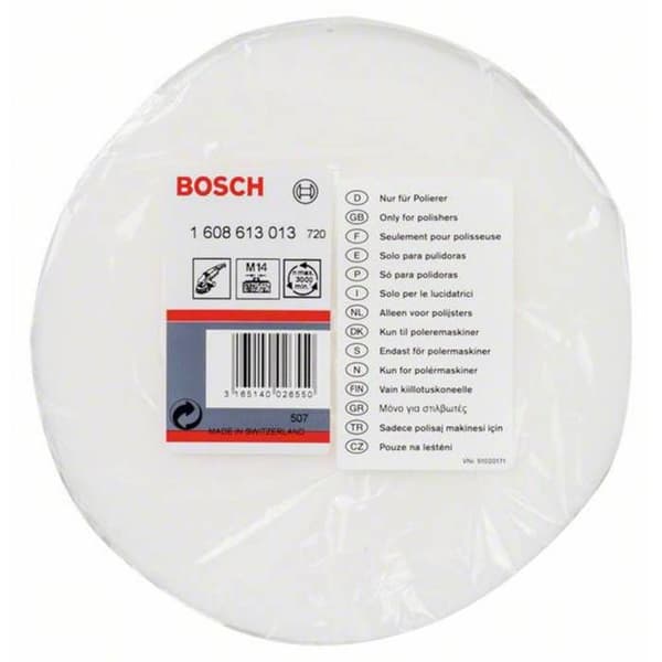 BOSCH Polersvamp med M 14 Bosch-gänga