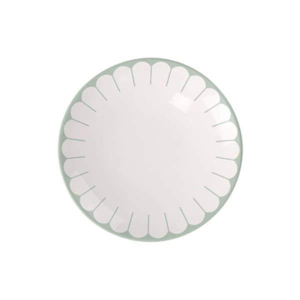 VILLEROY & BOCH Fleur Ensemble av 6 desserttallrikar 21 cm Grön