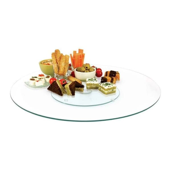 Plattformsdäck - HOME DECO FACTORY - Glas - Transparent - 45 cm