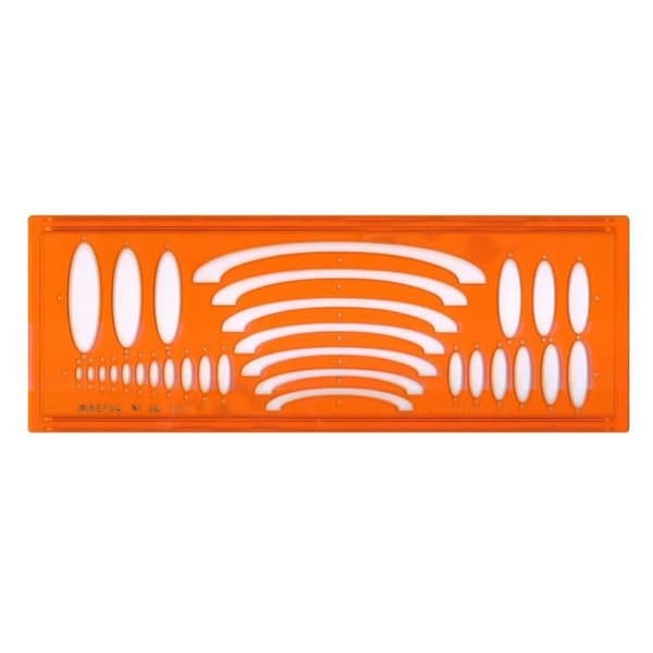 TRACE ELLIPSES 15° n°44/15 Biobaserat Material Orange