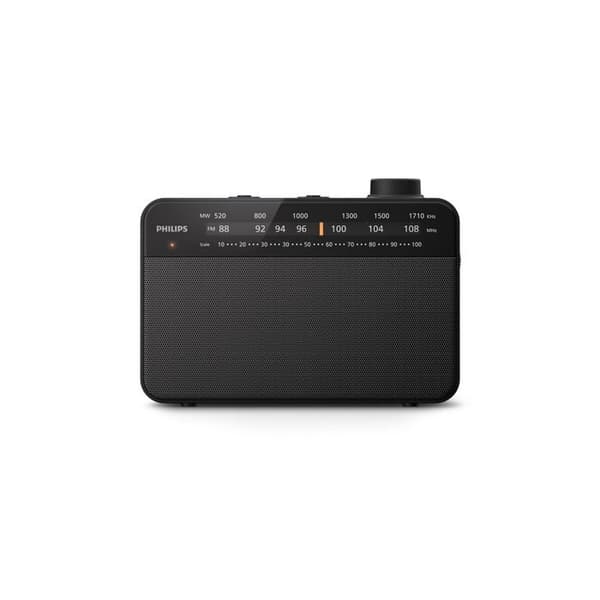 Radio Philips FM och MW TAR2509 Svart