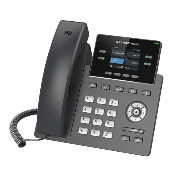 IP-telefon - GRANDSTREAM - GRP2603 - 3 linjer - AudioHD - 2 års garanti