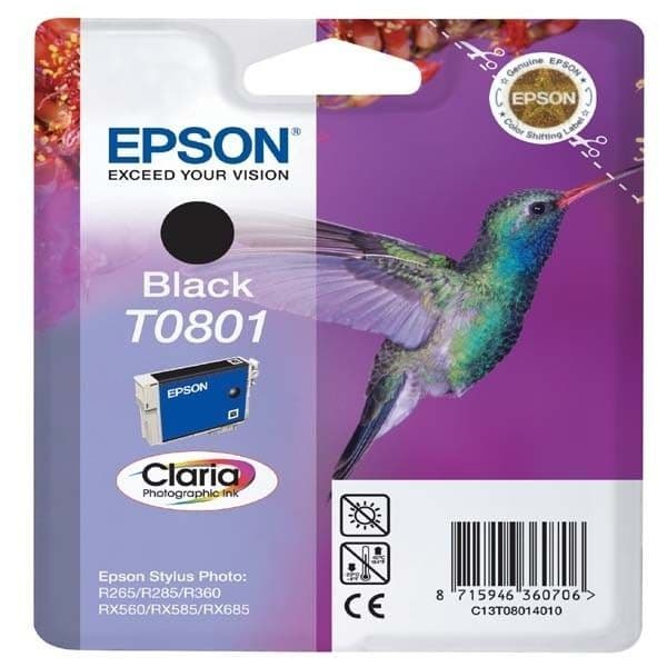 Epson T0801 Svart