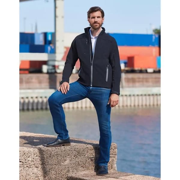Russell Athletic Bionic softshell-jacka - svart