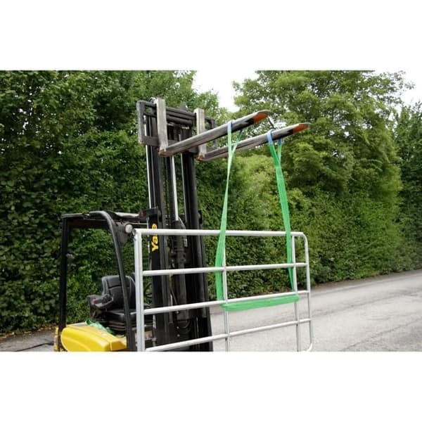 Dubbel looplyft - KERBL - 2 m x 60 mm - Grön - Polypropen - GS-certifiering
