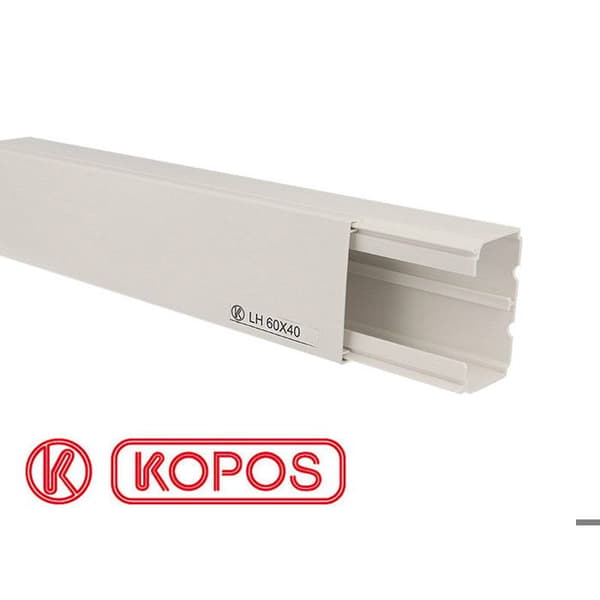 Elastisk PVC-kabelkanal 60 x 40 mm KOPOS