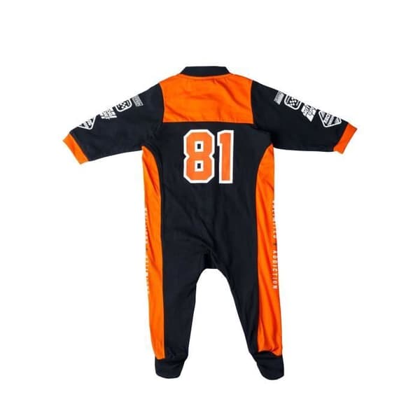 Bebisoverall Kenny Racing - svart - 6 månader