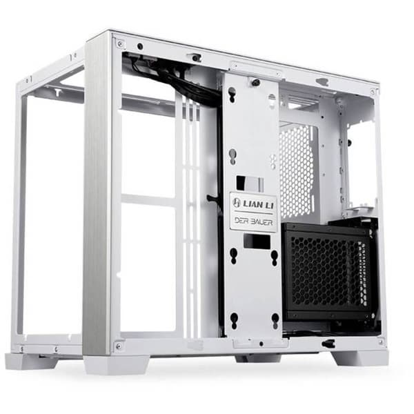 Tour midi Lian Li O11 Dynamic Mini Snow Edition Spelchassi, Vitt chassi med sidofönster