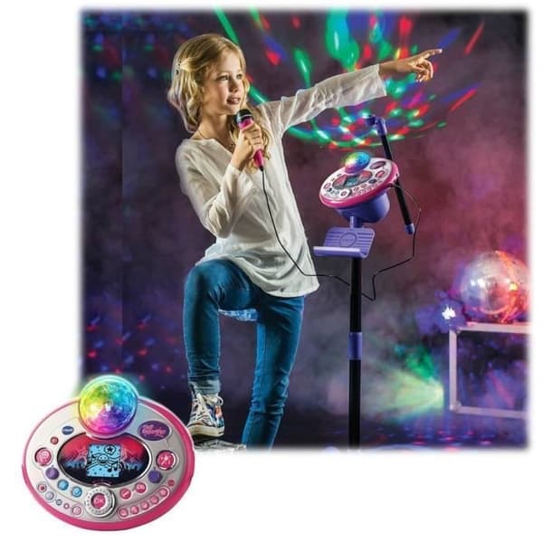 VTECH - Kidi Superstar Lightshow Pink - Barnkaraokemikrofon