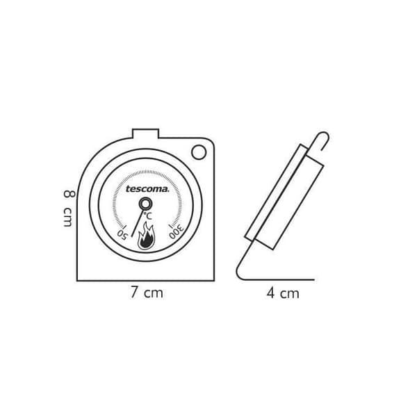 Tescoma 636 154, 70 mm, 40 mm, 80 mm