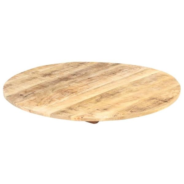 vidaXL Rundt bord i solid mangotræ 15-16 mm 40 cm