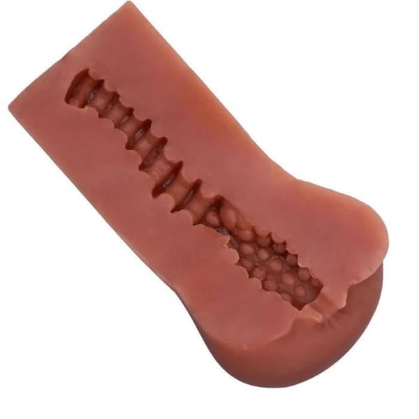 Masturbator - CALIFORNIA EXOTICS - BOUNDLESS BROWN ANUS - Med sug - Mjuk - Elastisk