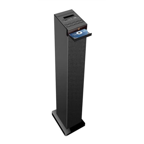 INOVALLEY HP32CD - Bluetooth ljudtorn, CD-spelare, USB - Svart