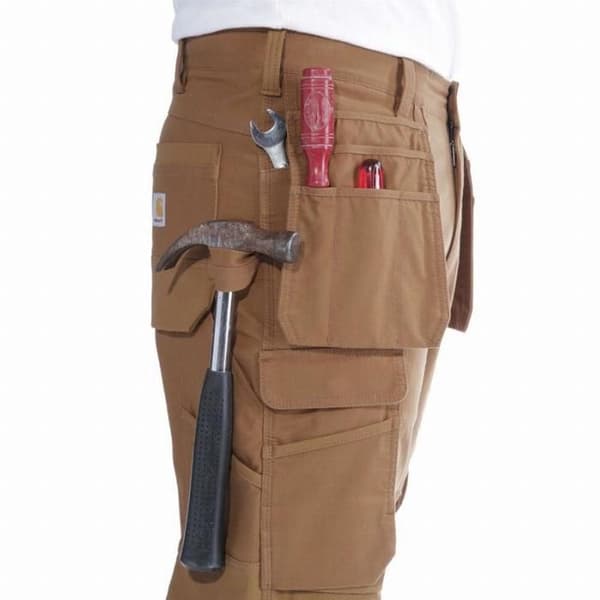 Full Swing Multifickade Arbetsbyxor Brun - Carhartt