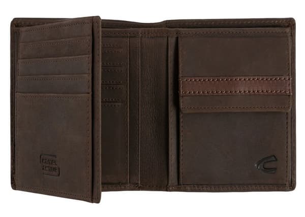 Plånbok - CAMEL ACTIVE - CM0230 - Läder - Brun - Inbyggt RFID-skydd