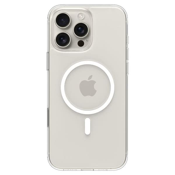 Spigen Thin Fit MagSafe-fodral för iPhone 16 Pro Max - Klar / Vit