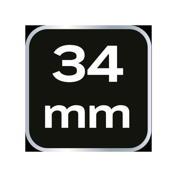 Hexagonal hylsa - NEO - 3/4" - 34 mm - Krom-vanadium stål - 25 års garanti