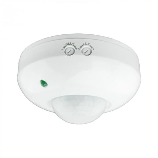 Rörelsedetektor - ECOLIGHT - CP-8B - Vit - 300W - 360°