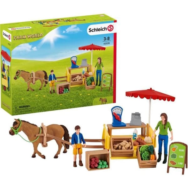 SCHLEICH gård mobilt stall - 42528 - Farm World