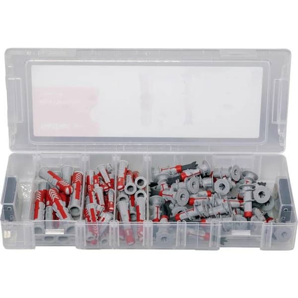 Fischer 560098 MiniFixTainer DuoLine Fäste set 77 st
