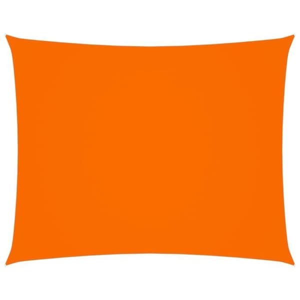 vidaXL Parasolduk Tyg Oxford rektangulär 2,5x3 m Orange