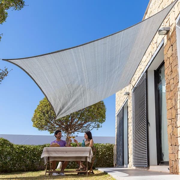 Reshad InnovaGoods Rectangular Shade Segel 3 x 4 m - Grå