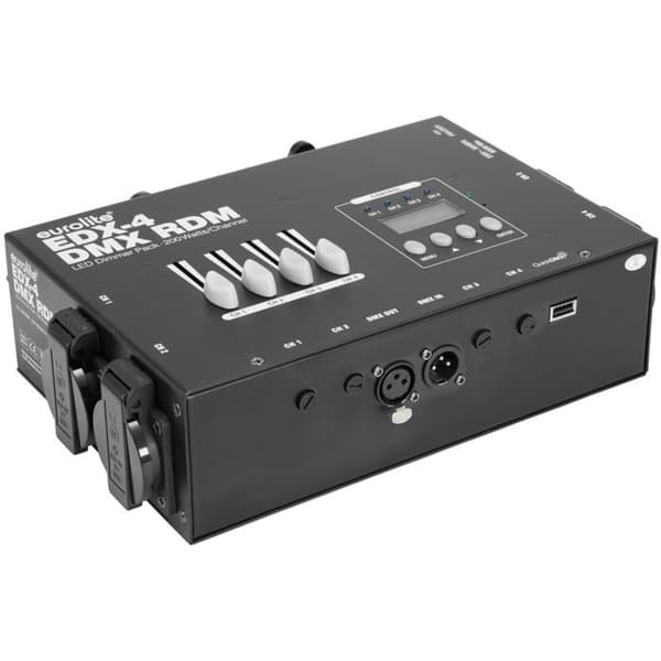 Eurolite EDX-4 DMX RDM dimmer LED