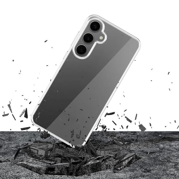 Coque 3mk Clear Case för Samsung Galaxy S25 Plus - Transparent