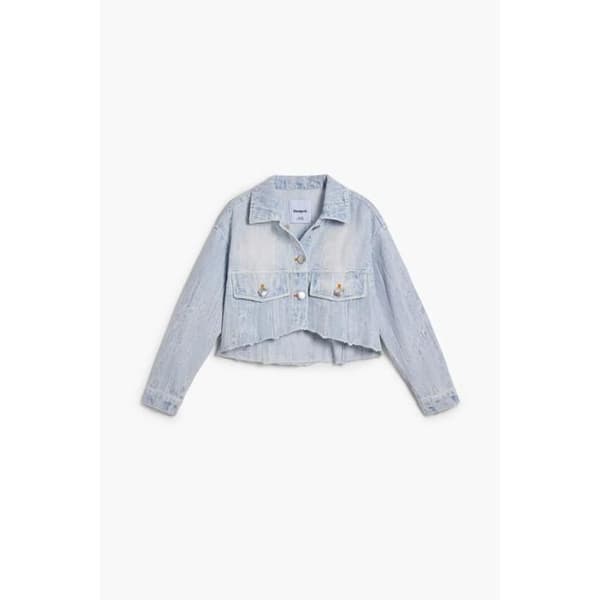 Jeansjacka tjej Desigual Martina - blå