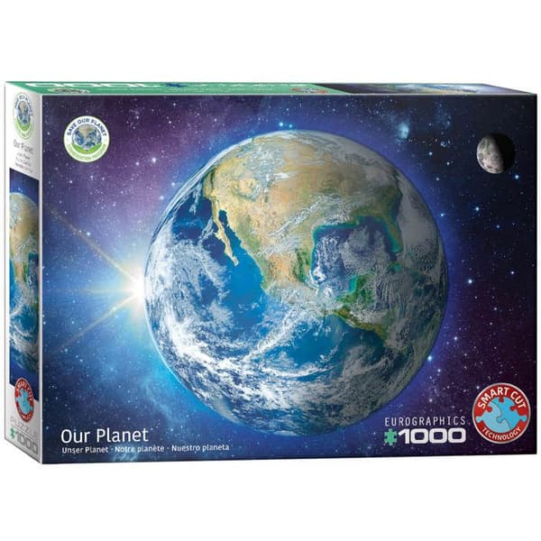 Pussel 1000 bitar: Rädda planeten: Vår planet