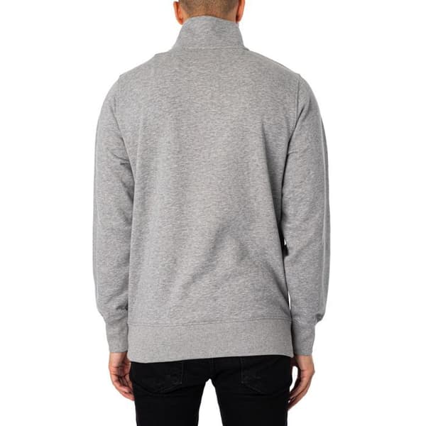 Sweatshirt med dragkedja 1/4 Regular Shield - GANT