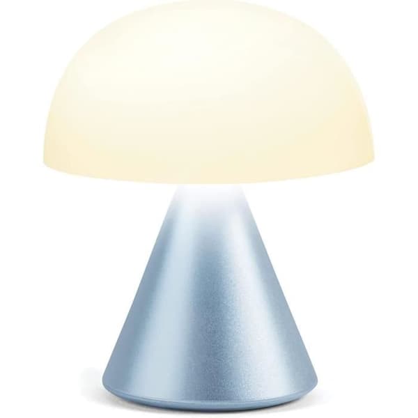 Lampe - Lexon - MINA - Uppladdningsbar USB - LED - Ljusblå