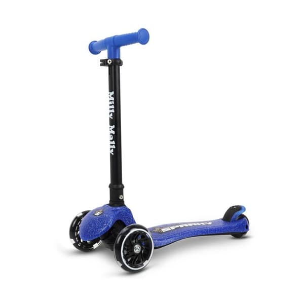 Scooter - Milly Mally - Sparky - Blå - 3 hjul - Fällbar