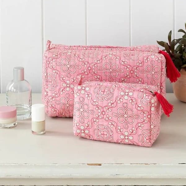 Quilted toilettväska Rex London Anushka