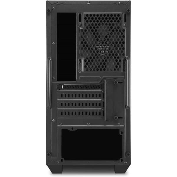 PC-chassi - Sharkoon - V1000 - Midi Tower - Micro ATX - Ingen strömförsörjning - Svart