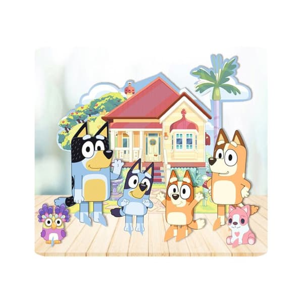 Borddekorationer - Set med borddekorationer Bluey