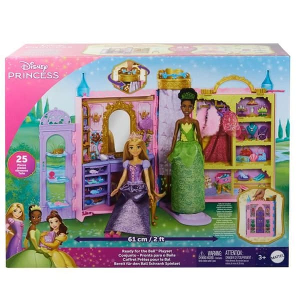 Disney Princesses - Redo för bollen - Dressing box HXC20