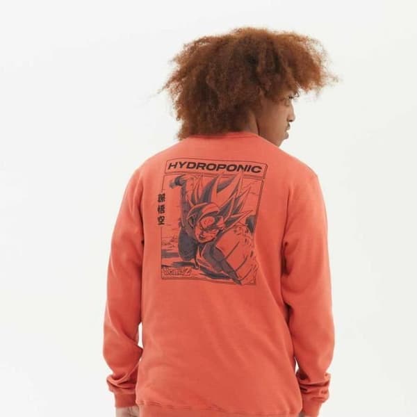 Hydroponisk DBZ Tecknad serie Terrakotta, korall, M