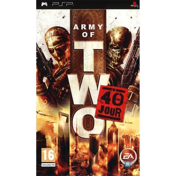 ARMY OF TWO 2: THE 40th DAY / PSP-konsolspel