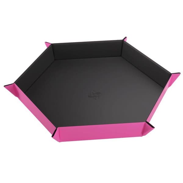 Sällskapsspel - spelbräda Gamegenic - 2015567 - : Magnetisk tärningsbräda - Hexagonal - Svart/Rosa