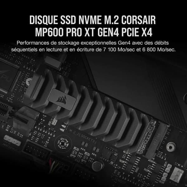 Corsair MP600 PRO XT Solid State Drive - 1TB NVMe PCIe M.2 (CSSD-F1000GBMP600PXT)