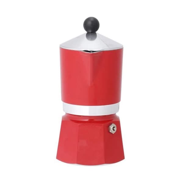 Espressomaskin - Bialetti - 4962 - Aluminium - Röd - 3 koppar