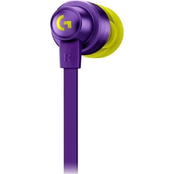 Spelheadset - Logitech - G333 - Lila - 3,5 mm minijack - USB-C