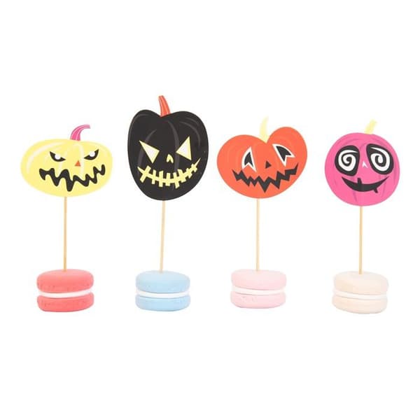 Fodral - Sme pappersform - CUT26 - Cupcake set - Spooky Halloween Pumpkins, Set om 24