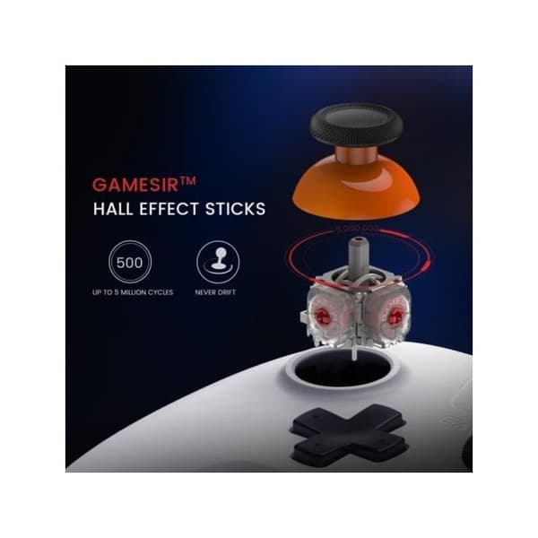 Spelkontroll - GAMESIR - T4 Nova Lite - Trådlös tri-mode-anslutning - Batteritid 10h - Exakta joysticks