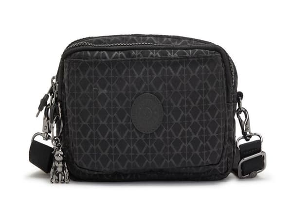 Crossbody axelväska - Kipling - Basic Plus Abanu - Svart - Cabriolet - 22x15x4,5 cm