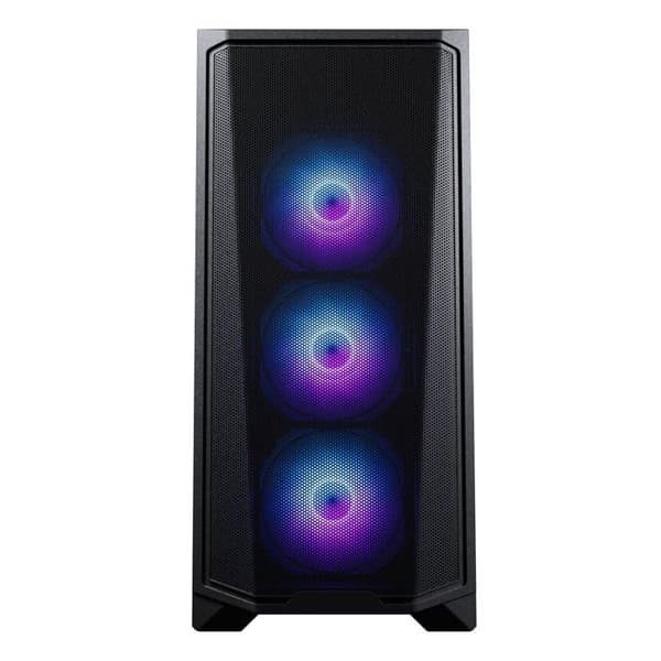 PC-chassi - Phanteks - EC370A - Hög luftflöde - 3 D-RGB-fläktar - Svart
