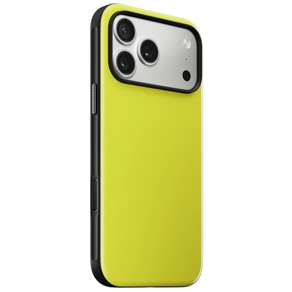 MagSafe-skal - NOMAD - iPhone 17 Pro Max - Stötdämpande - Citrongrön - Premiumskydd